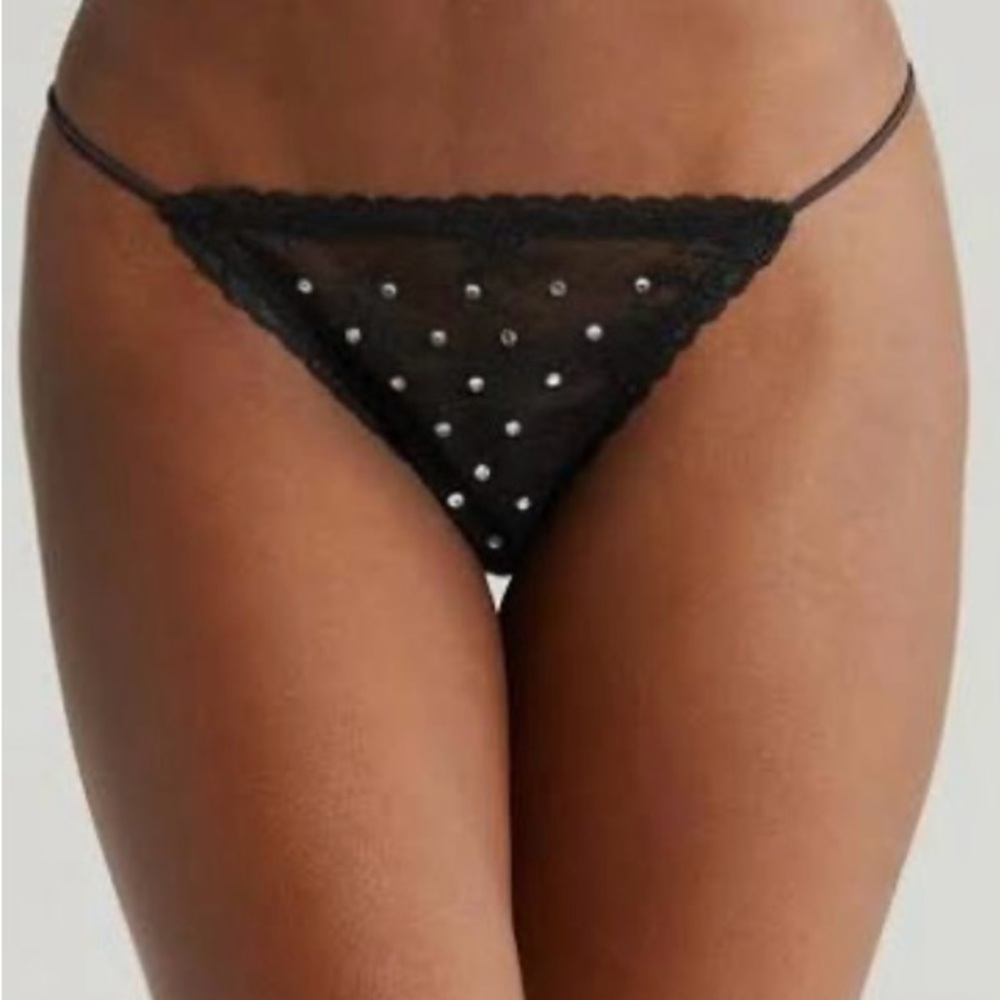 Love Stories Roomie Diamanté Thong